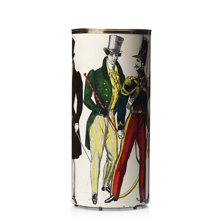 Piero Fornasetti, an umbrella stand, Milan, Italy.