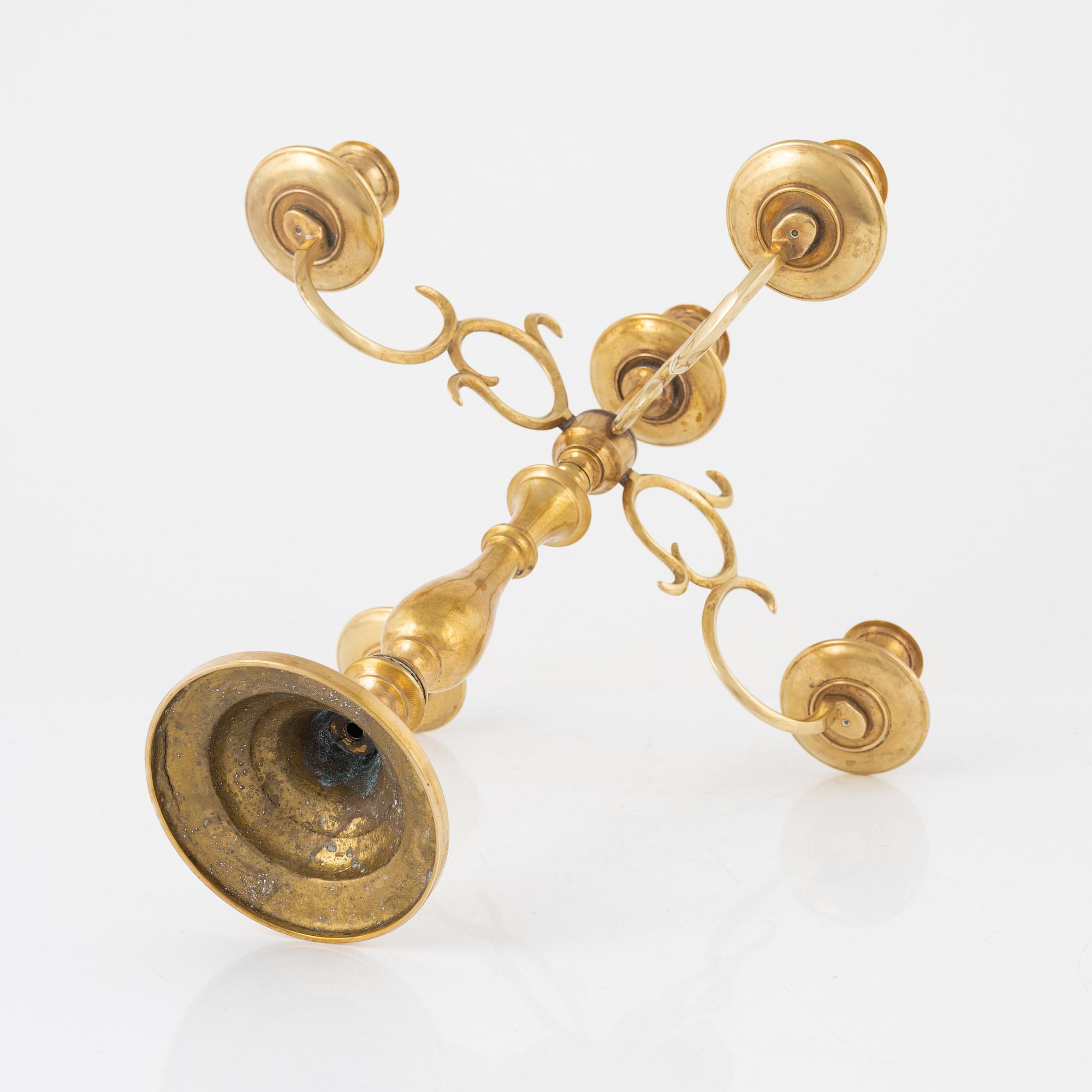 Kandelaber, No 105, Skultuna Messingsbruk, 1984.