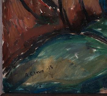 Agnes Cleve, Expressionist landscape.