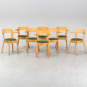 UGLYCUTE, eight 'Stalker' chairs, Woodstockholm.