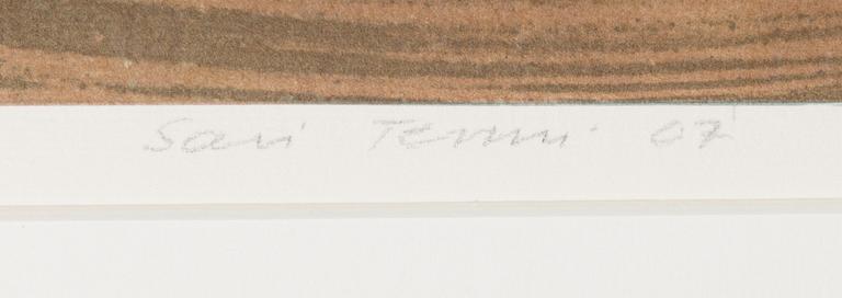 Sari Tenni, litograph in colours, signed and dated -07, numbered 21/70.