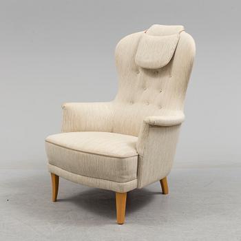 CARL MALMSTEN, a 'Farmor' easy chair, AB O H Sjögren, Tranås.