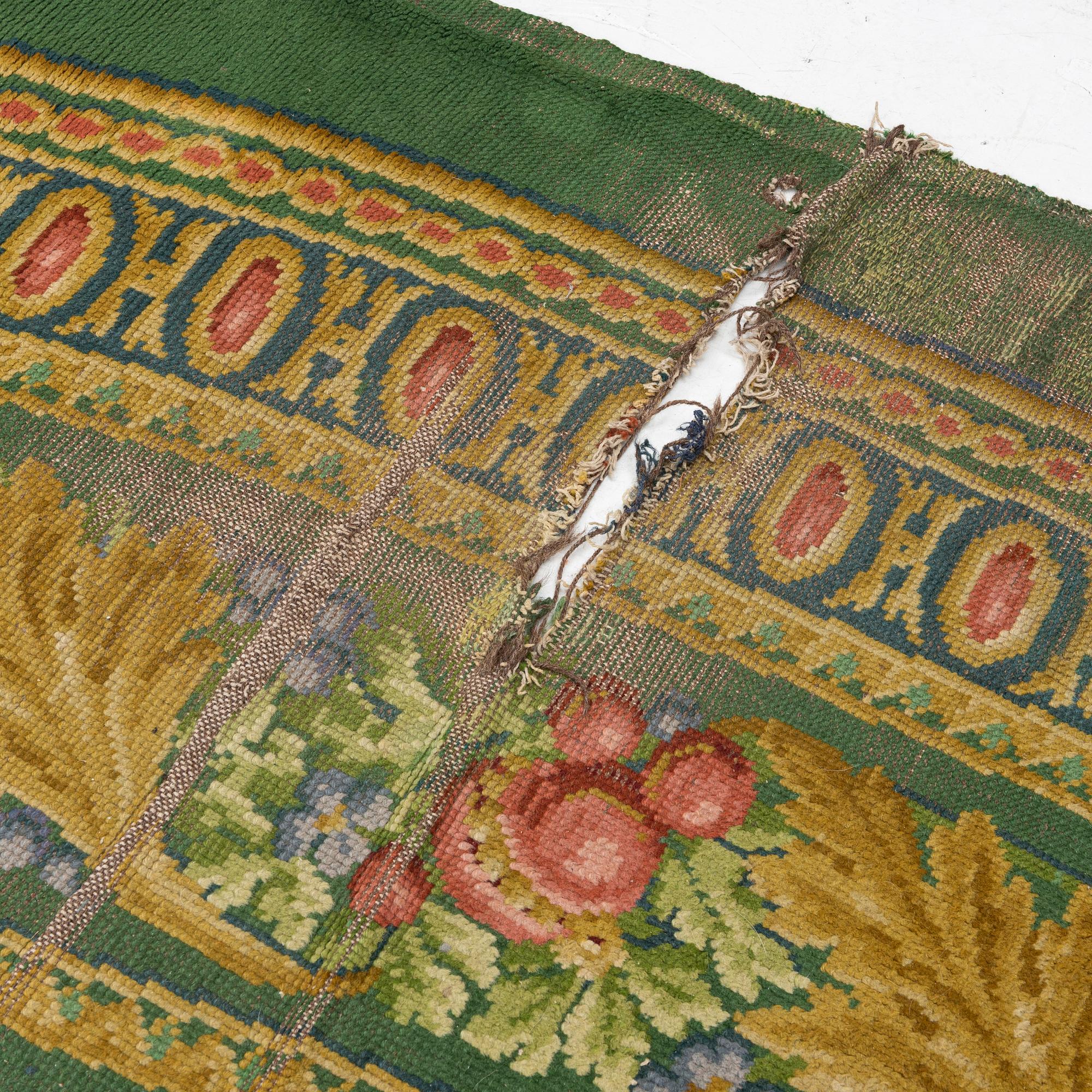 An antique Savonnerie carpet, Central Europe, circa 1900, c. 818 x 550 cm.