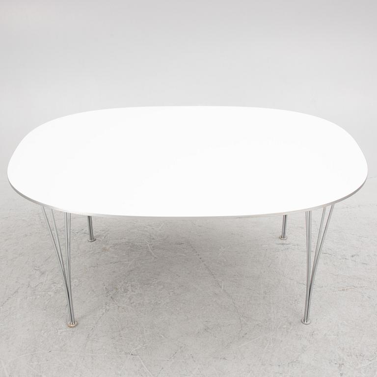 Bruno Mathsson & Piet Hein, a "Superellips" dining table, Fritz Hansen, Denmark, 2004.