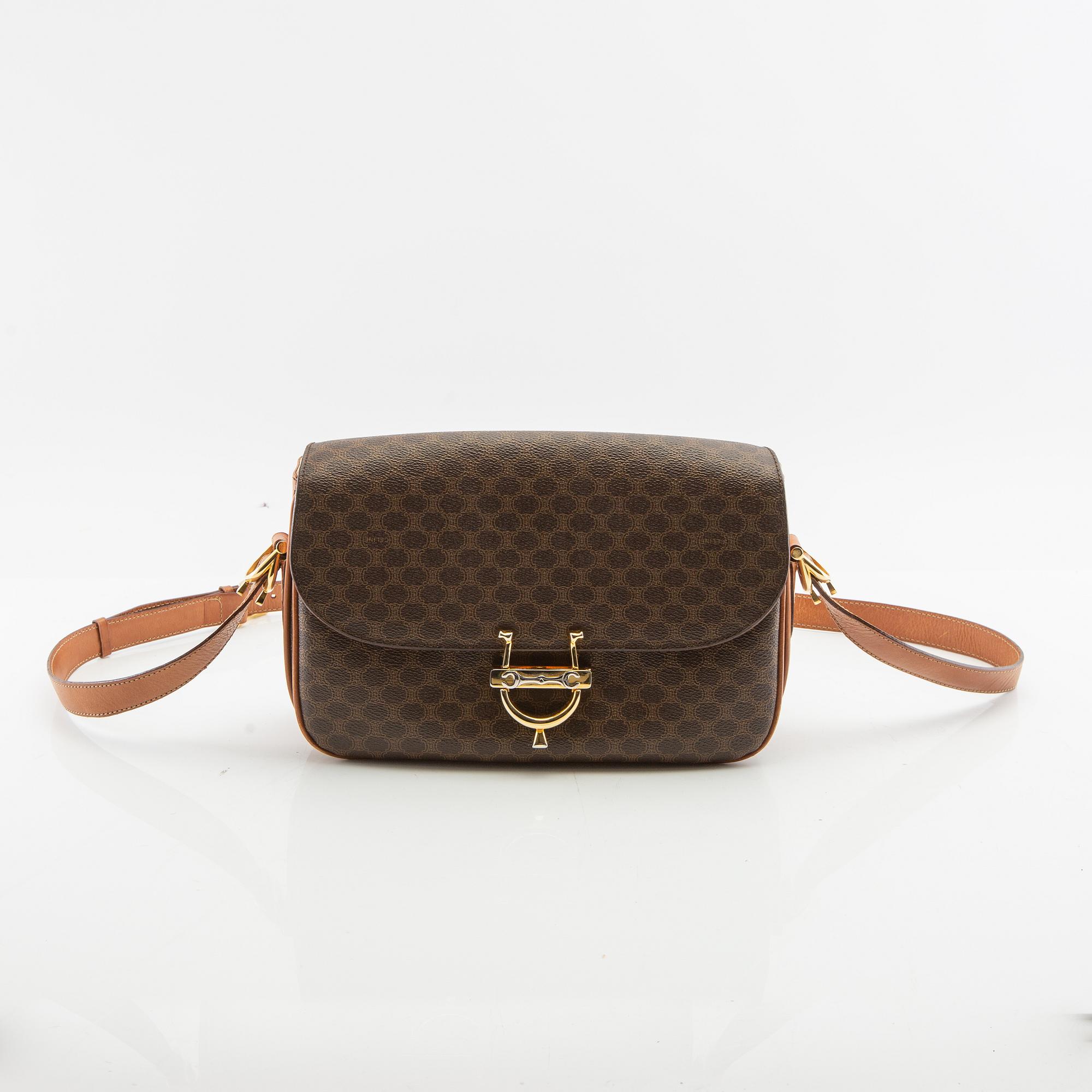 Céline, Bag, "horsebit macadam crossbody bag", vintage.