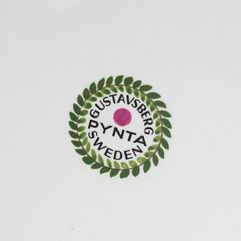 STIG LINDBERG, tallrikar, 5 st, "Pynta", Gustavsberg. I produktion 1962-1965.