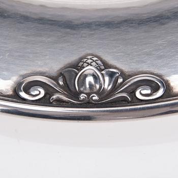 FAT, sterlingsilver, Georg Jensen, stämplad RJ, Danmark. Vikt 699 g.