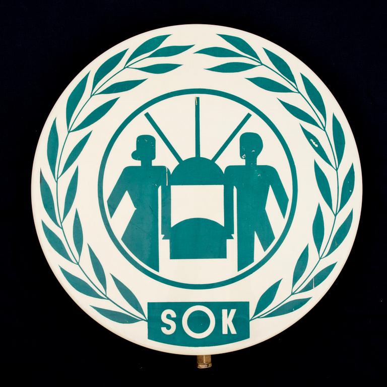 REKLAMSKYLT, "SOK", 1960-1970-tal.