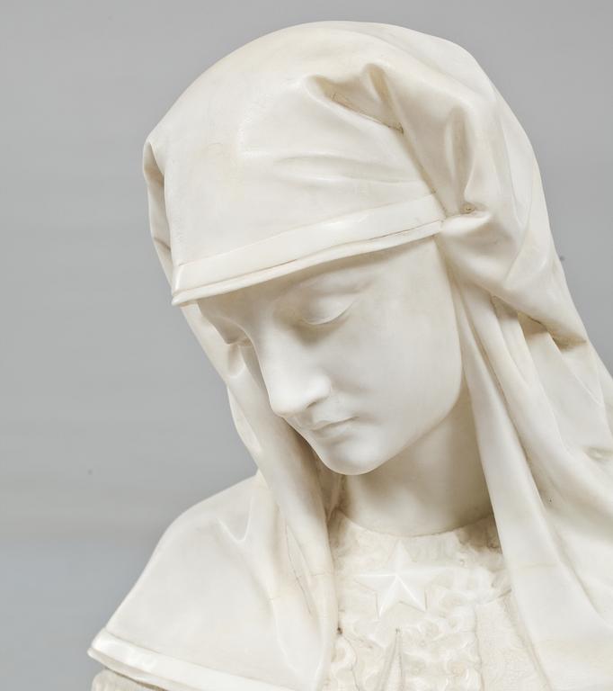 BYST, marmor, 1800/1900-tal.