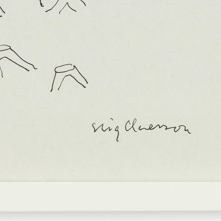 Stig Claesson, Älg på hygge.