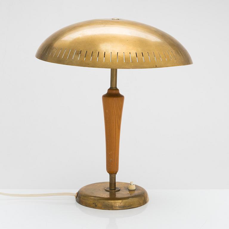 Harald Notini, bordslampa, modell 15398, Arvid Böhlmarks Lampfabrik, 1940-tal.