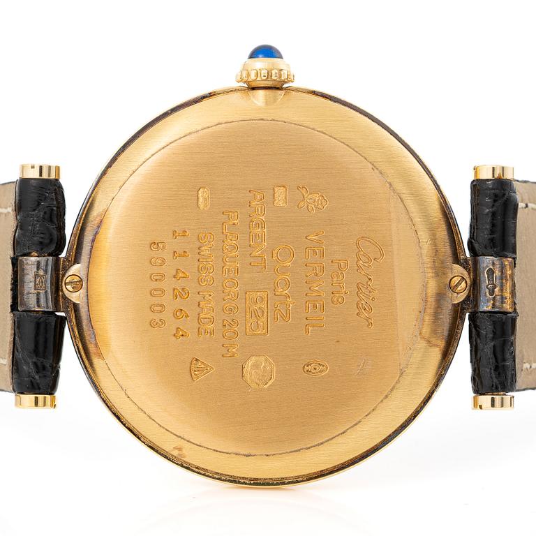 Must de Cartier, VLC, wristwatch, 30 mm.