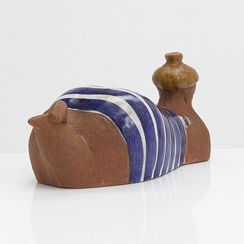 Lisa Larson, A stoneware figurine, 'Beata', Gustavsberg.