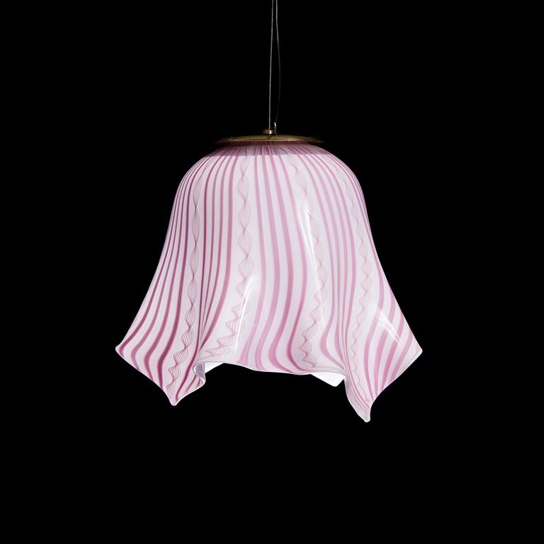 TAKLAMPA, 1900-talets slut. Total höjd 96 cm.