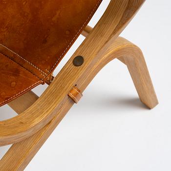 Bertil Fridhagen, fåtölj, "Limento", modell "5-168", Svenska Möbelfabrikerna, Bodafors, 1961.