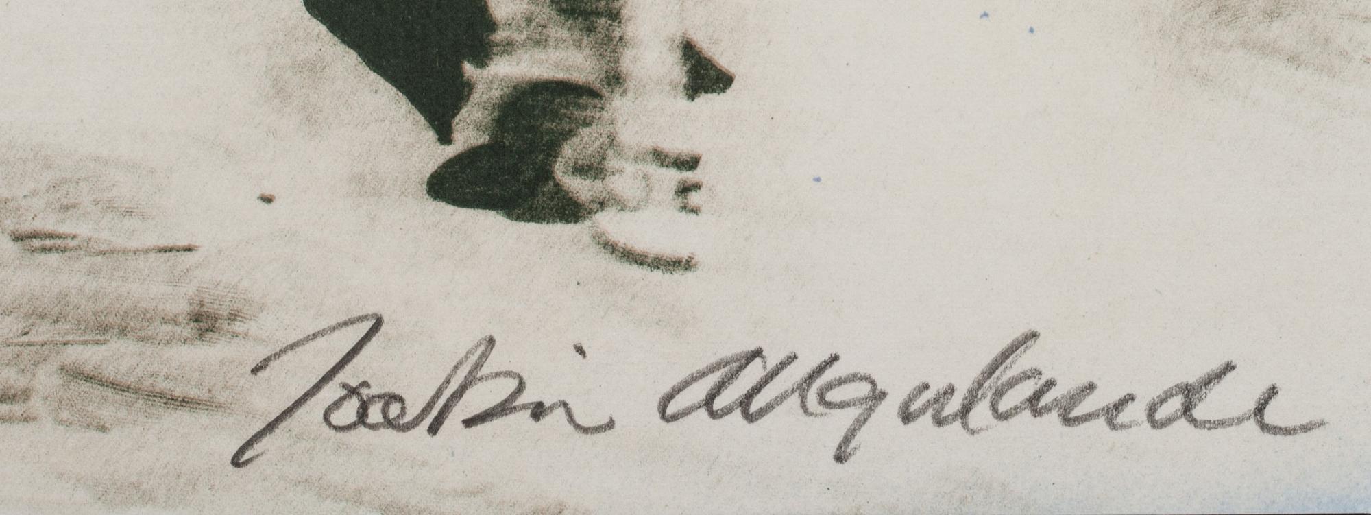 JOAKIM ALLGULANDER, färglitografi. Numrerad 61/240 och signerad.