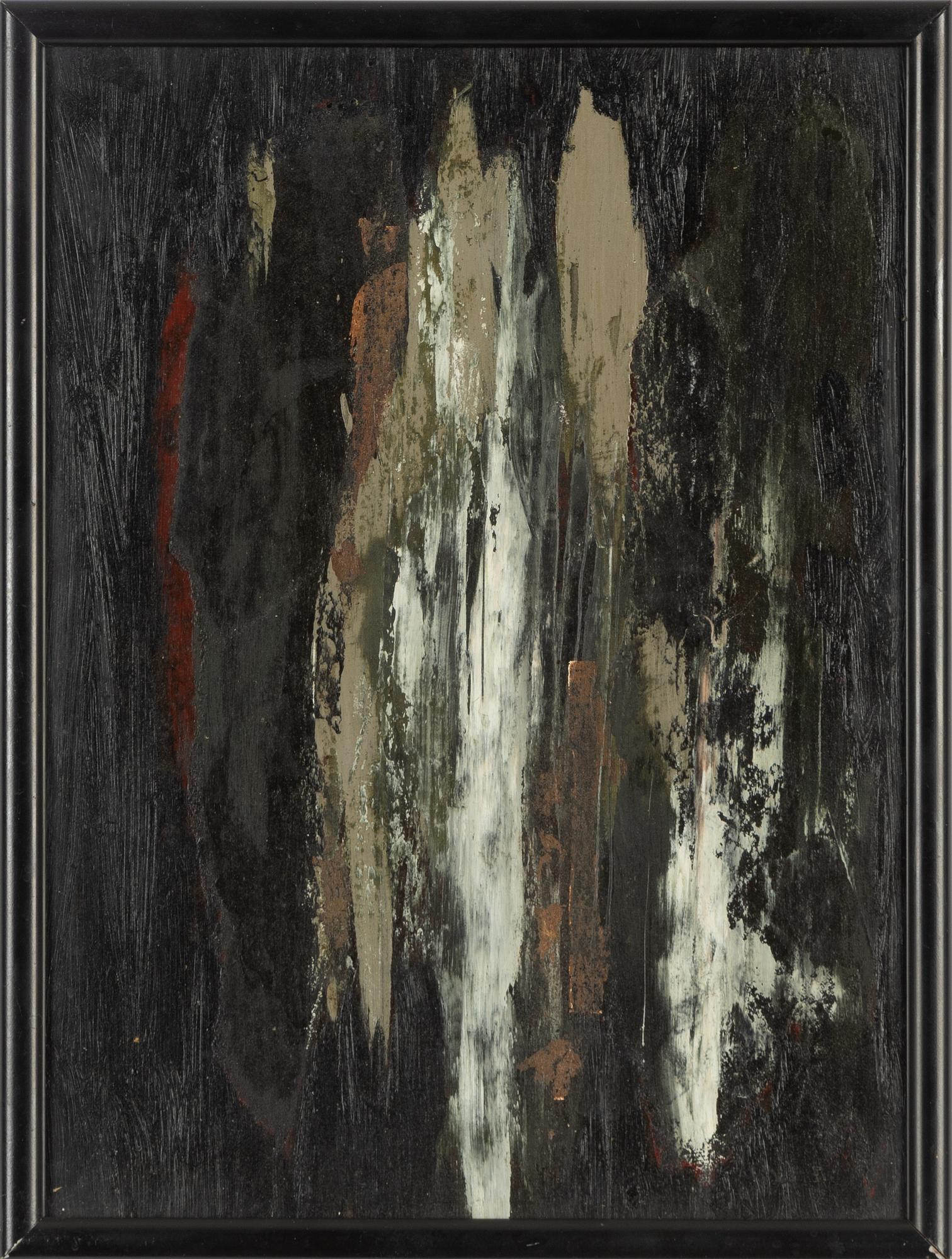 Rolf Hanson, oil on panel, signed.