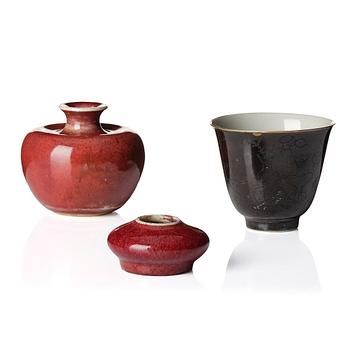 1227. A group of monocromes, Qing dynasty.