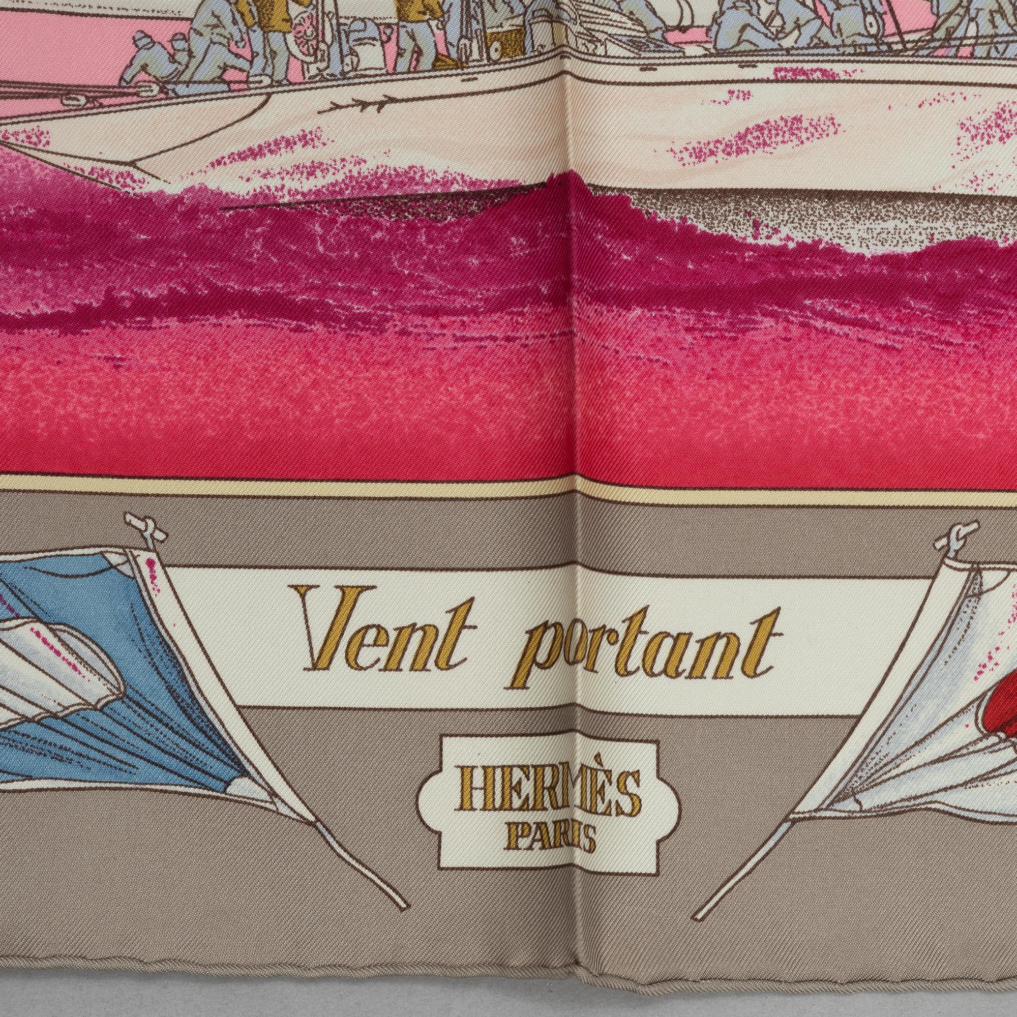 Hermès, scarf, "Vent portant".