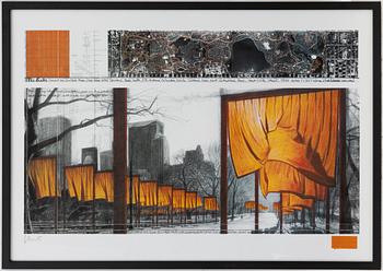 Christo & Jeanne-Claude, "The Gates, (Project for Central Park, New York City)".