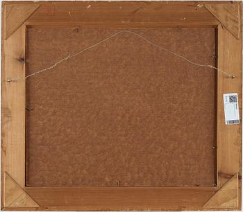 JURGEN VON KONOW, Oil on panel, signed.