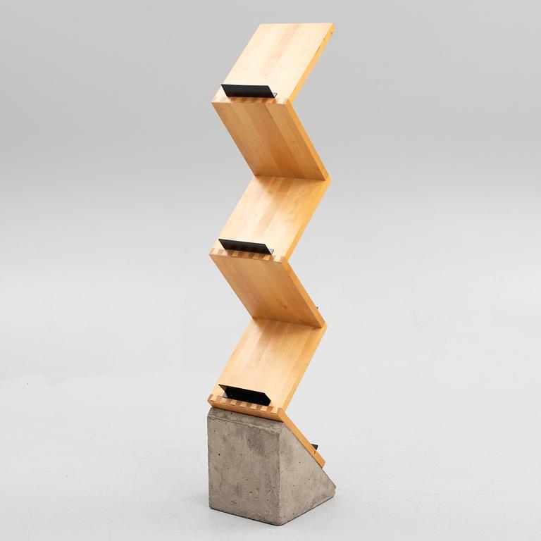 Jonas Bohlin, bookcase, "Zink", Källemo.