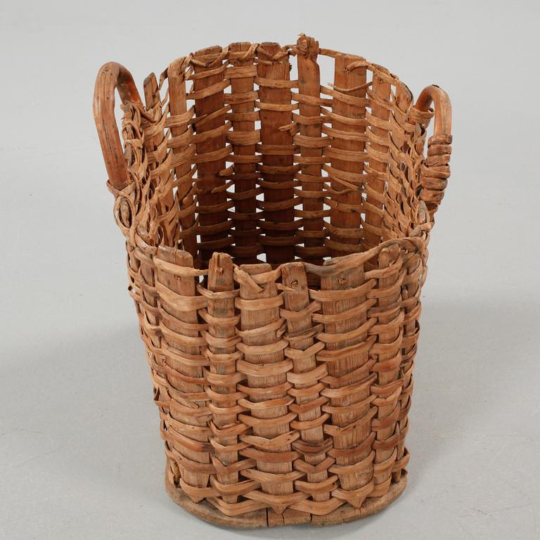 Two fishing baskets, the 20th century.
