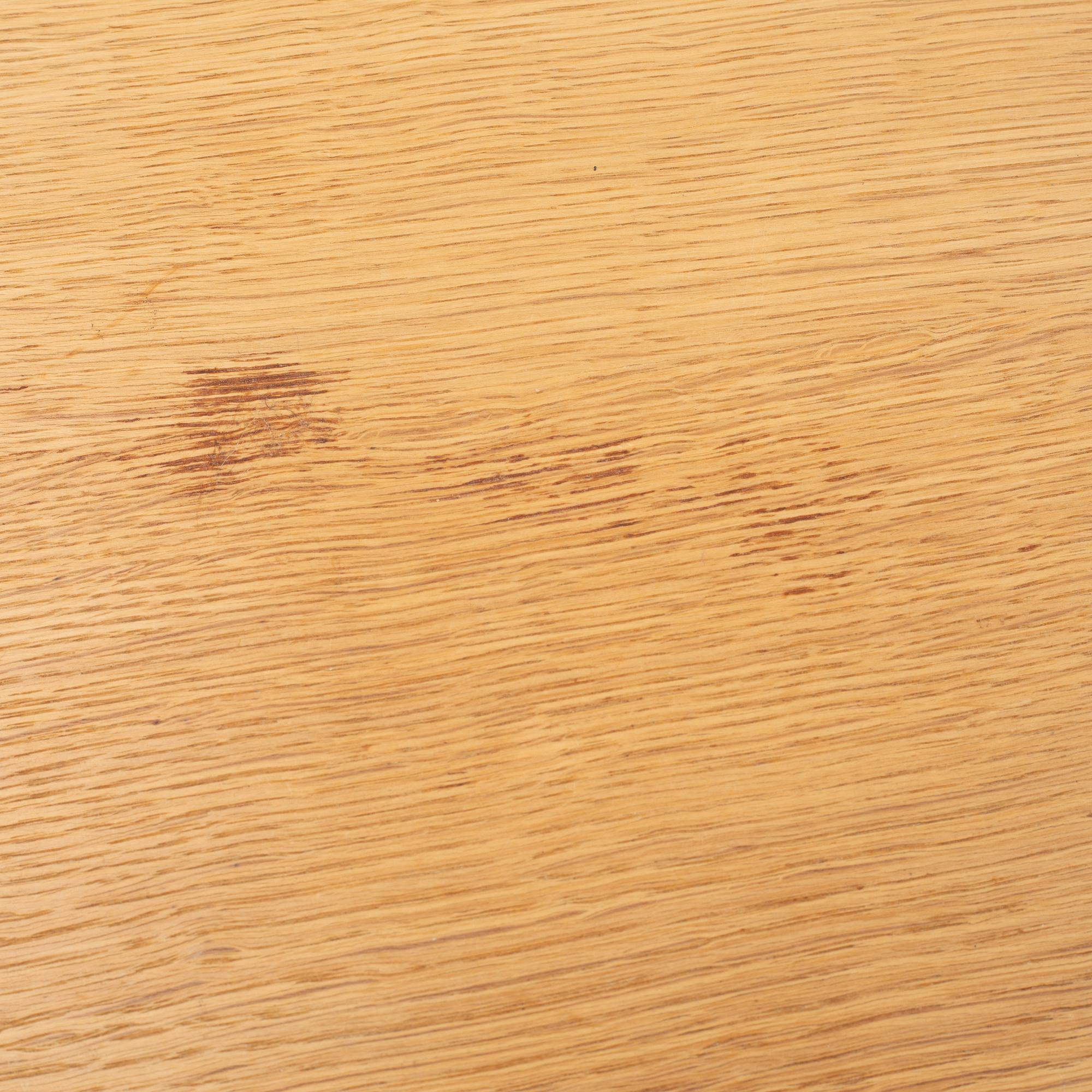 Hans J. Wegner, a model "AT-312", dining table, Anders Tuck, Denmark, 1960's.