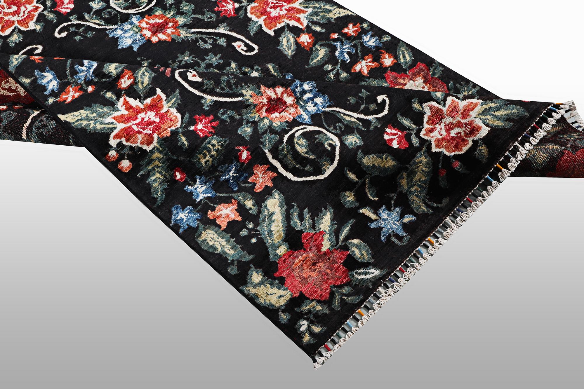 A carpet, Zielger Karabach, ca 179 x 128 cm.