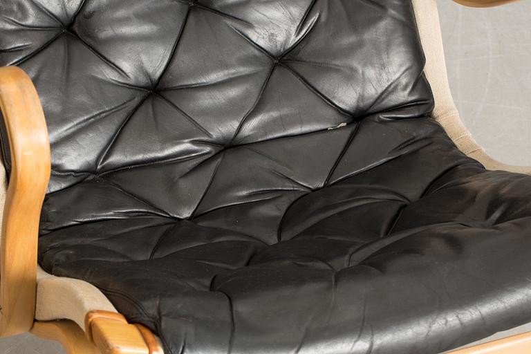 FÅTÖLJER, ett par, "Pernilla" Bruno Mathsson för DUX.