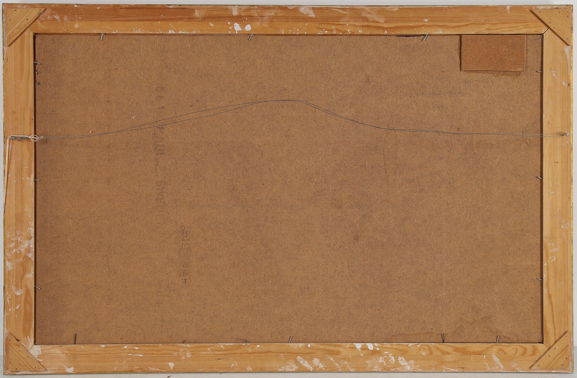 BENGT ELDE, olja på pannå, signerad.