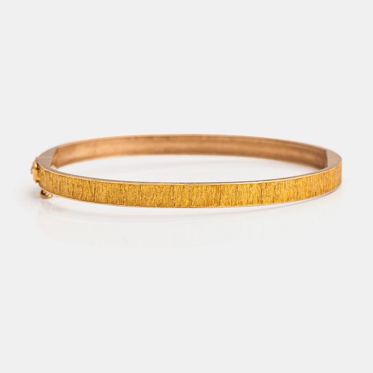 Björn Weckström, Armband "Lapinranne", 14k guld. Lapponia 1973.