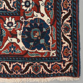 A CARPET, a semi-antique/old Veramin, ca 353 x 213,5-215,5 cm.