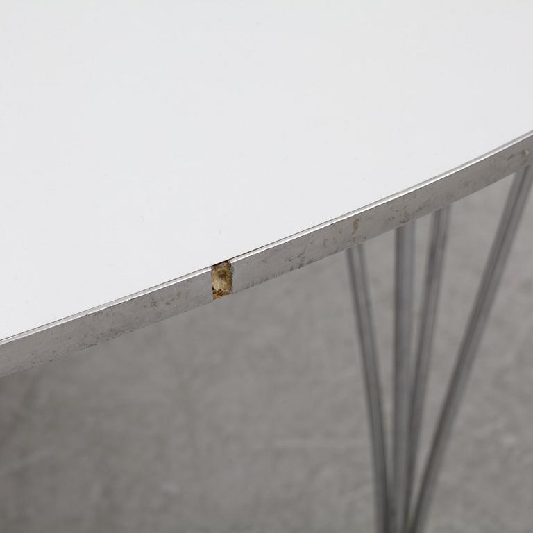 Bruno Mathsson & Piet Hein, matbord, "Superelips", Fritz Hansen, Danmark, 1981.