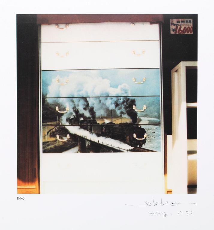 FOTOGRAFISK MAPP, "12 Instant Images", utgiven av Polaroid, bl a Helmut Newton, Rita Khomann. Sign i tryck. 1974-75.