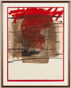 Antoni Tàpies,  "FOC".