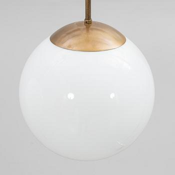 Ceiling lamps, a pair, 20th century.