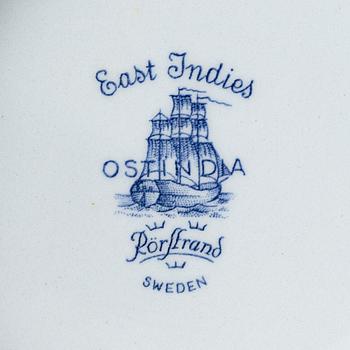 A Swedish Rörstrand 'Ostindia' dinner service, late 20th century and 21st century. (102 pieces).