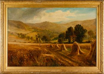 DANIEL SHERRIN, olja på duk, signerad.