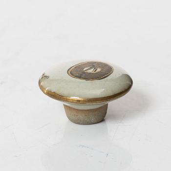 Sake-servis, sju delar, stengods, Japan, 1900-tal.