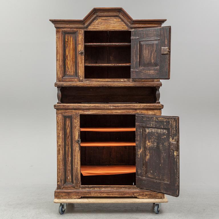 An early 19th century cupboard.