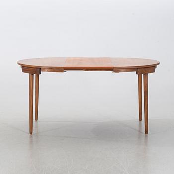 HANS OLSEN, table and 4 chairs, Frem Röjle, Denmark, 1950's.