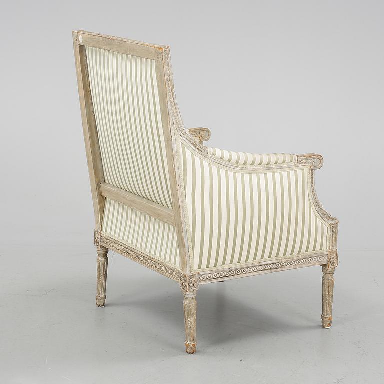 BERGERE, Louis XVI-stil 1800-tal.