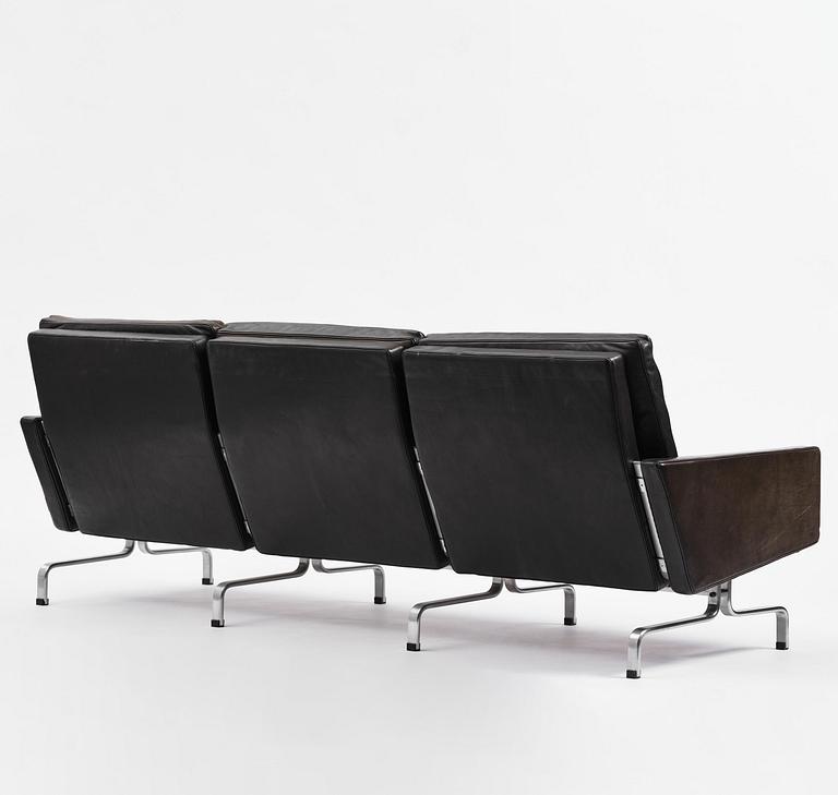 Poul Kjaerholm, a model PK31 sofa, Fritz Hansen, Denmark 2007.