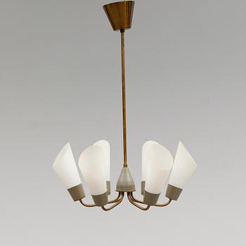 TAKLAMPA, 1900-talets första hälft. Höjd ca 62 cm.