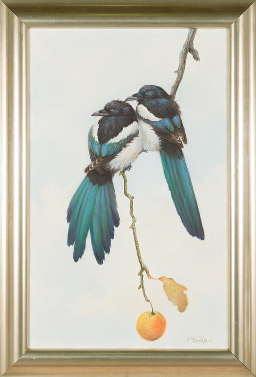 Reima Nurmikko, öljy kankaalle, signeerattu ja päivätty -94.