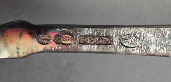 SKEDAR, 22 st, silver, olika modeller. Vikt ca 12 g.