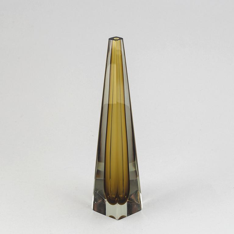 Kaj Franck, glass sculpture, Nuutajärvi/Notsjö, signed and dated - 62.