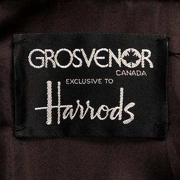 A Long Brown Mink Coat by Grosvenor to Harrods.