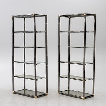 A pair of shelves, second half of the 20th century.